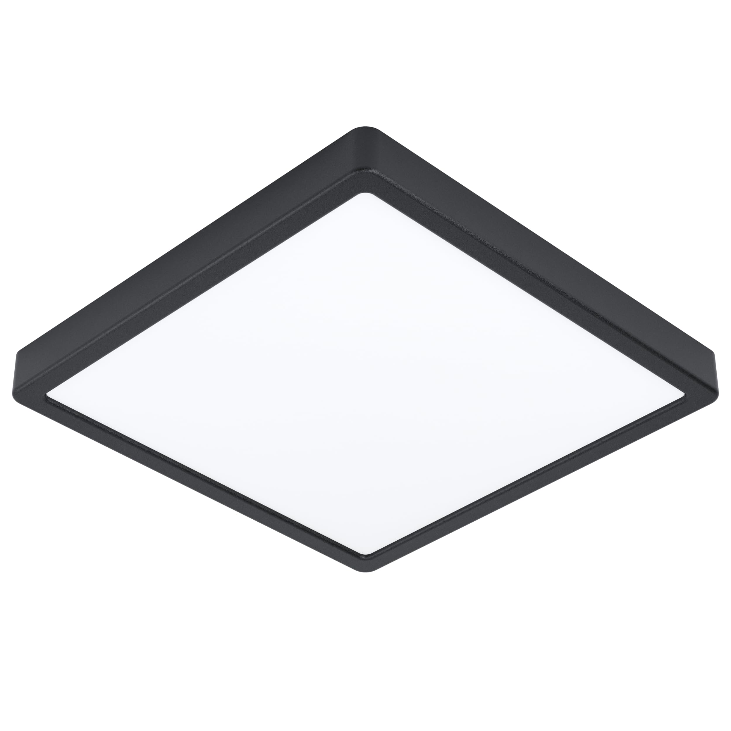 Eglo Argolis 2 LED Outdoor Ceiling Light – Black Metal IP44 Warm White