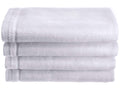 Creative Scents 100% Cotton Velour Fingertip Towels - 4 Pack 11 by 18 Inch – Decorative, Extra Absorbent and Soft Face Towel