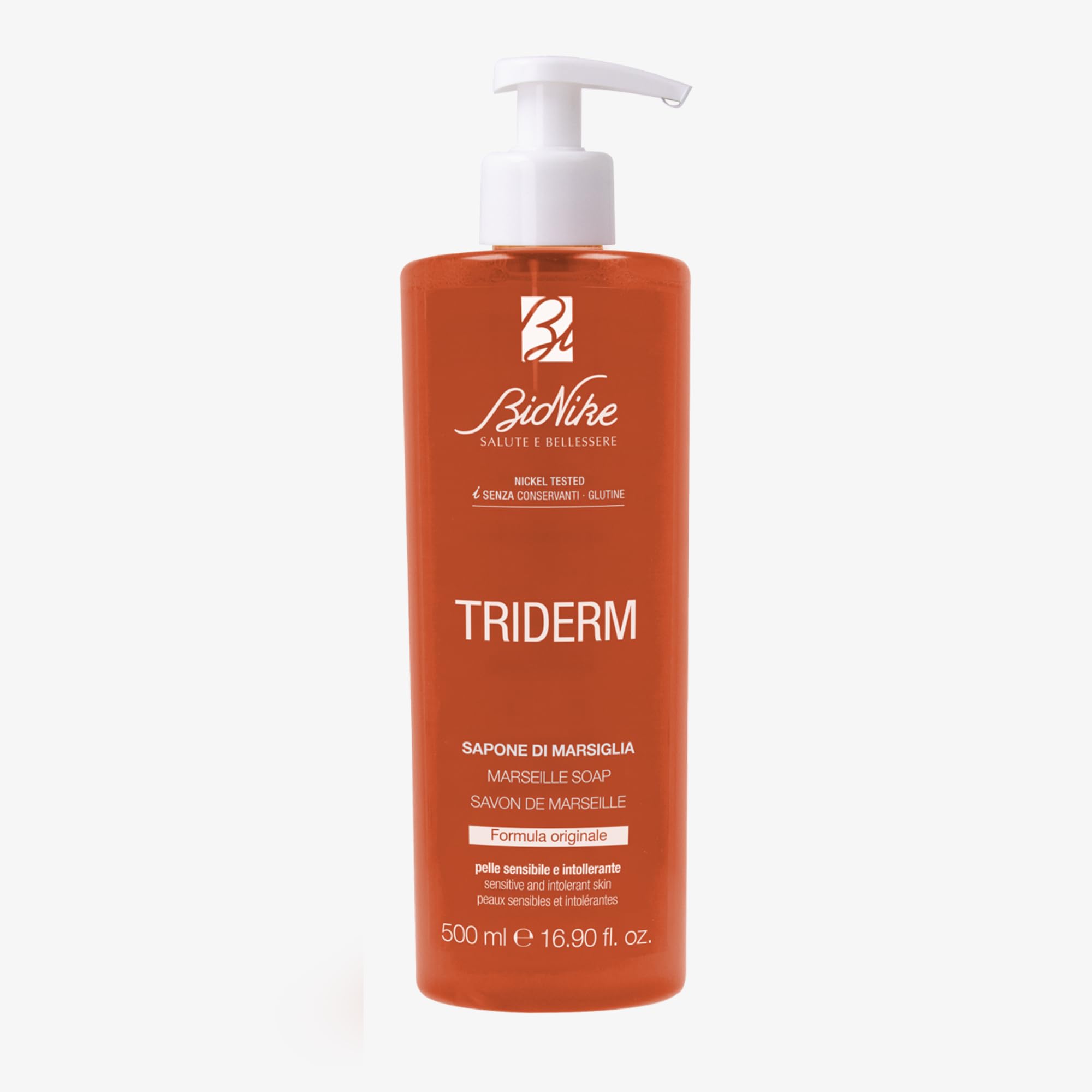 Bionike Triderm Savon de Marseille Liquide - Peaux Sensibles - 500ml