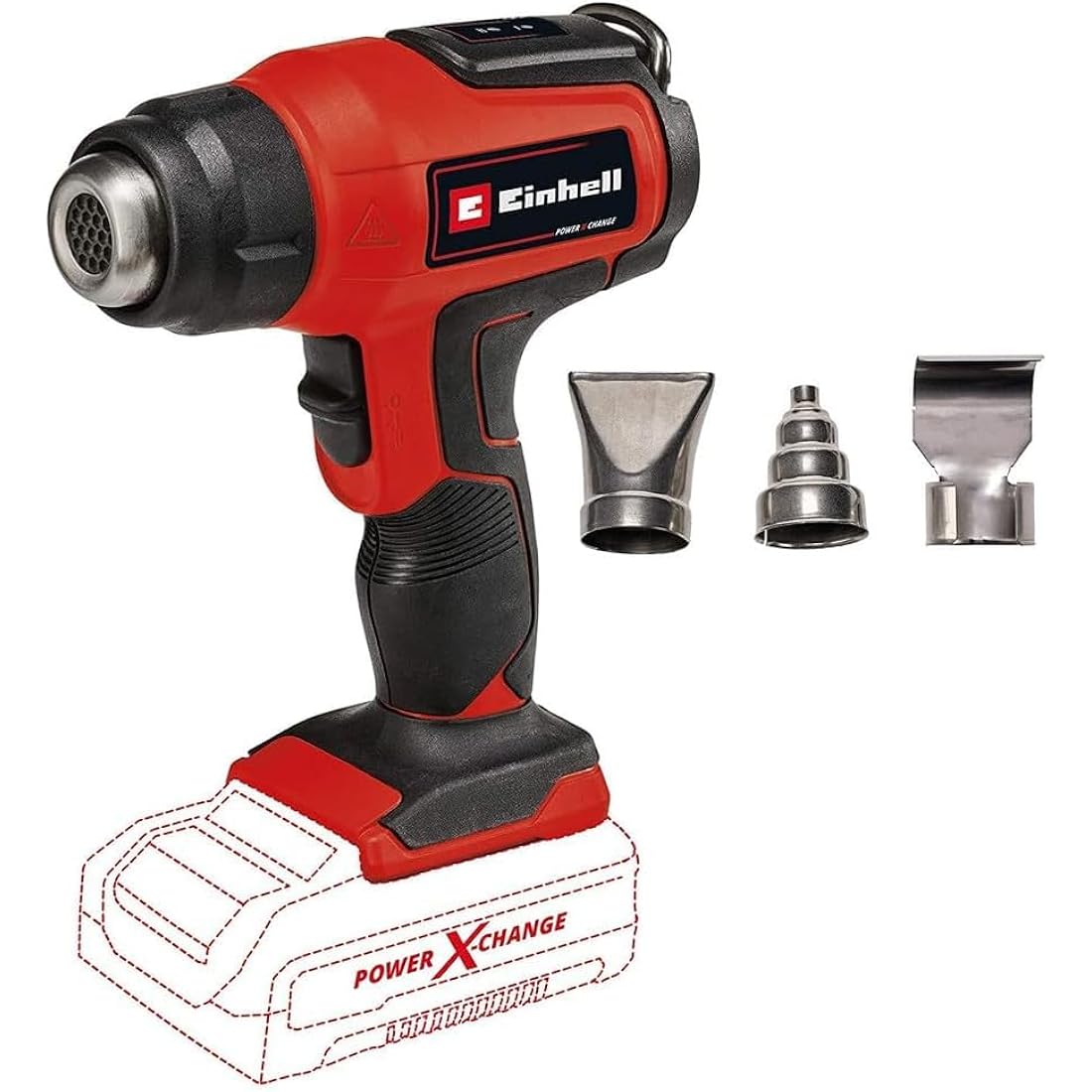 Einhell 18V Cordless Heat Gun – TE-HA 18 Li Solo Hot Air Gun for DIY