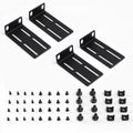 LALAGO 19 Inch Adjustable Rack Mount Kit for HP ProCurve Aruba Switches