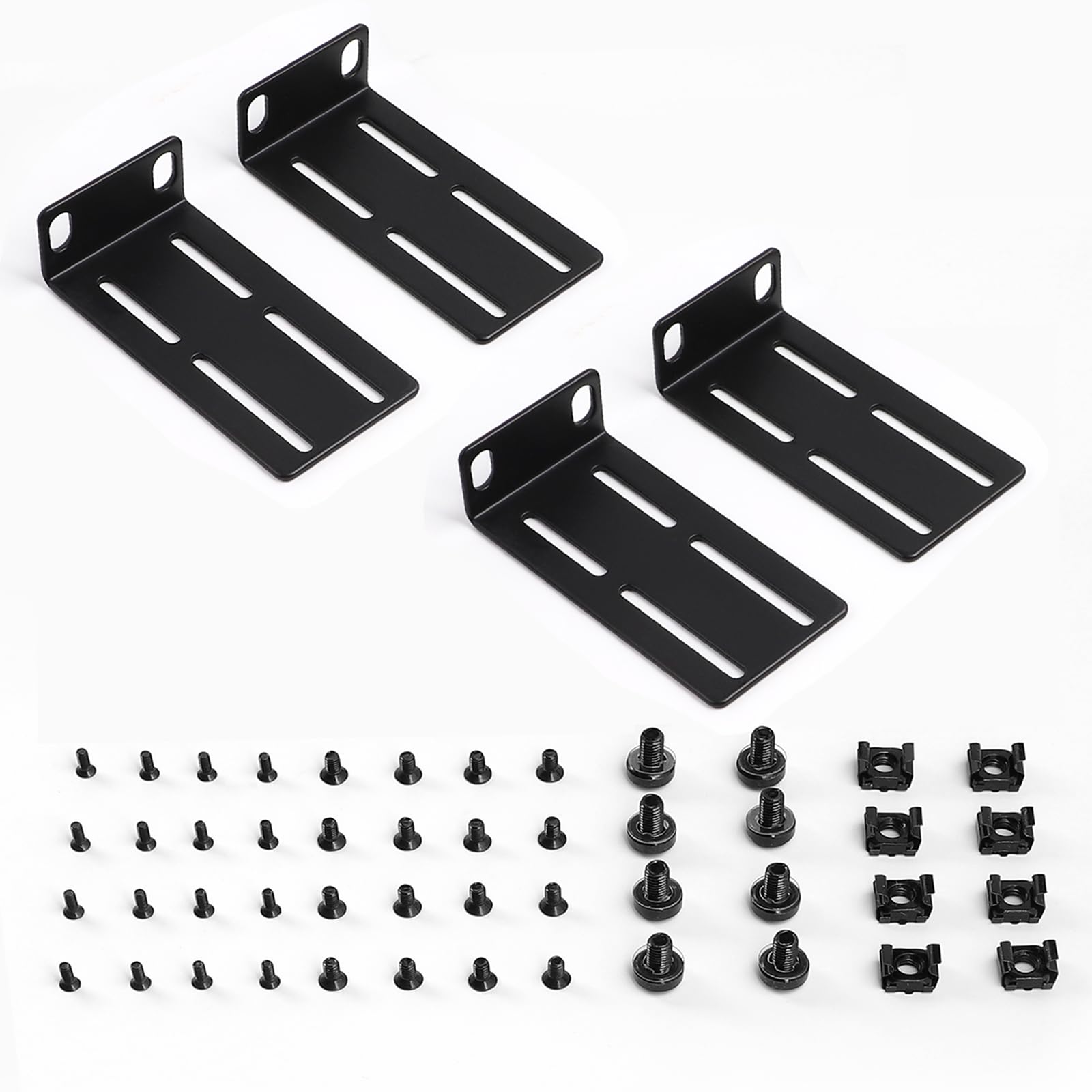 LALAGO 19 Inch Adjustable Rack Mount Kit for HP ProCurve Aruba Switches