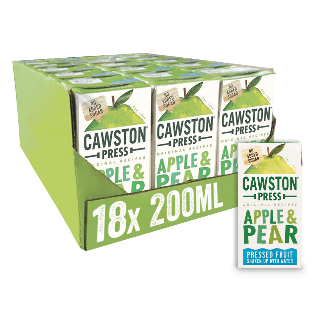 Cawston Press Apple & Pear Fruit Water - 200ml x 18 Pack Kids Drinks
