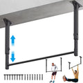 Kipika Ceiling Pull Up Bar | Adjustable Height Heavy Duty Steel - 500 lbs