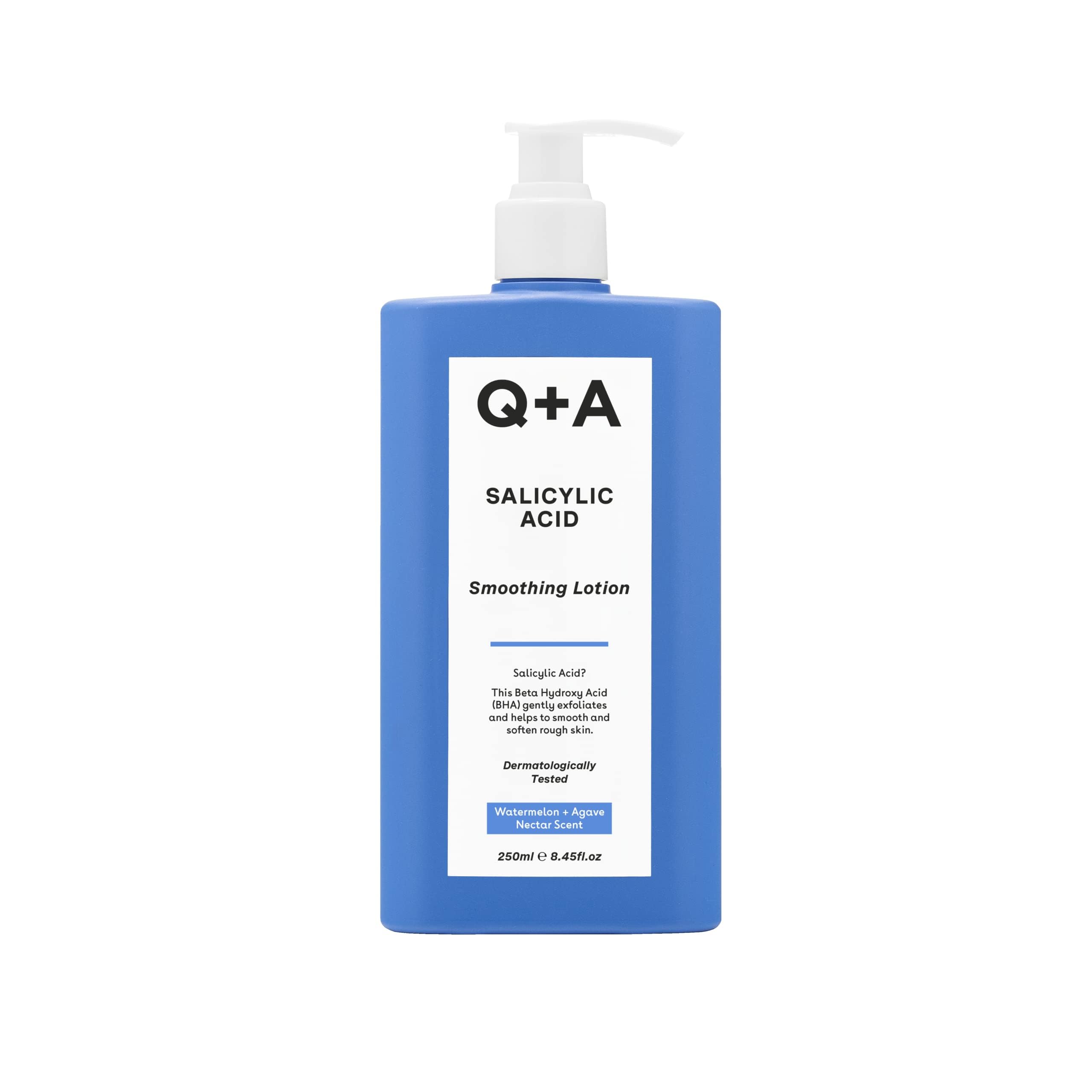 Q+A Salicylic Acid Smoothing Body Lotion - Exfoliating Moisturiser (250ml)