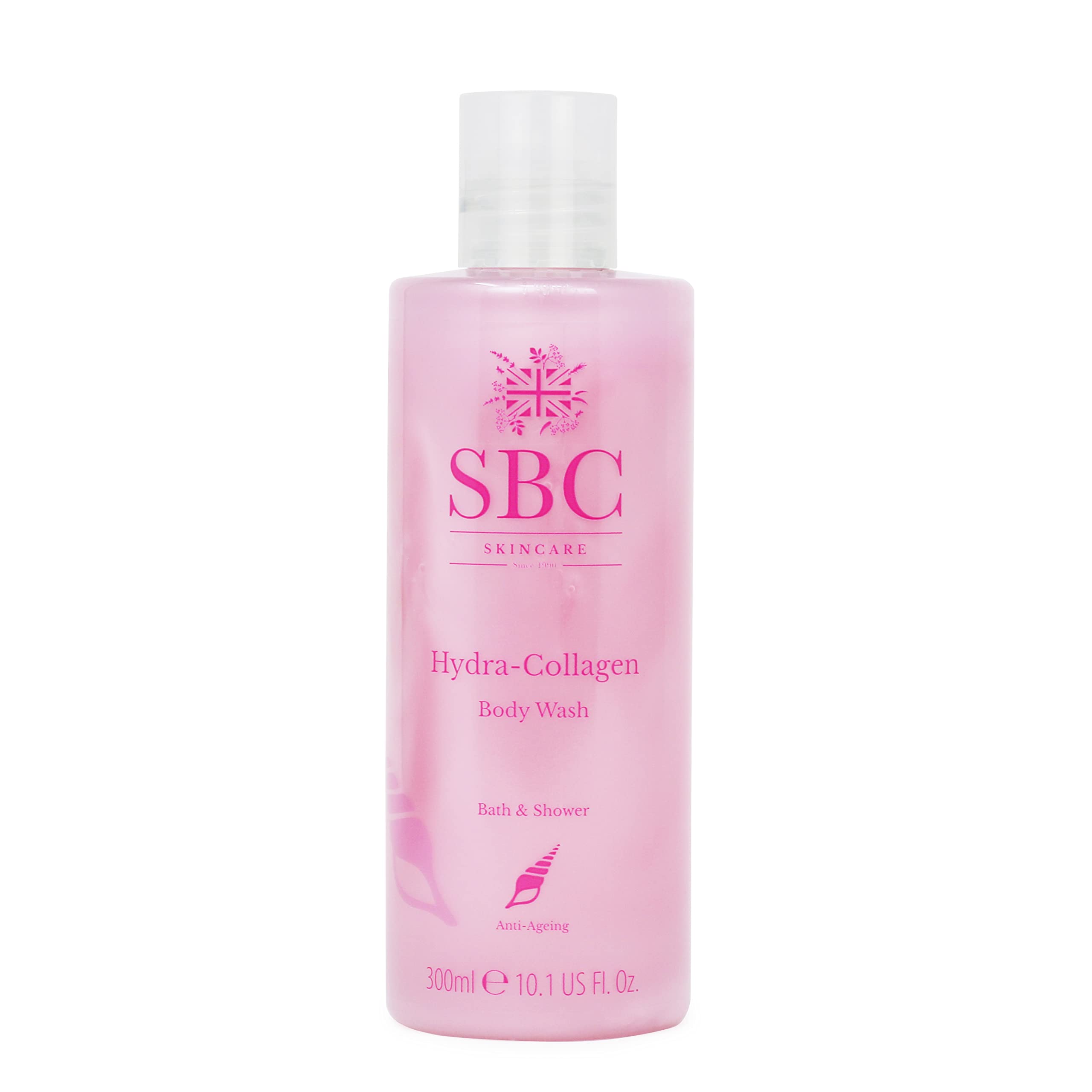 SBC Skincare Hydra-Collagen Body Wash – Hydrating Anti-Ageing Shower Cream 300ml