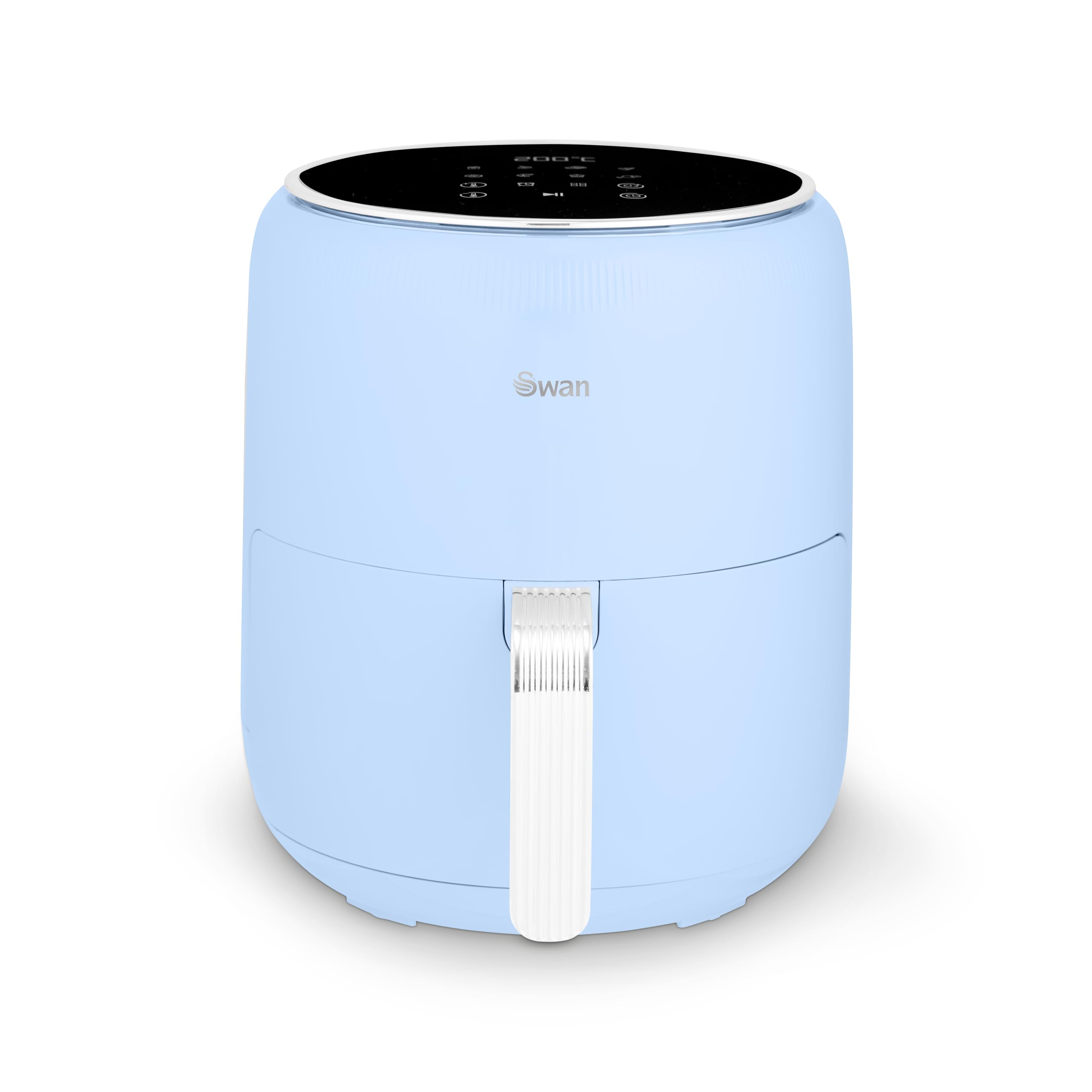 Swan Retro Digital Air Fryer – 4.5L 1500W with 8 Pre-Sets, Blue
