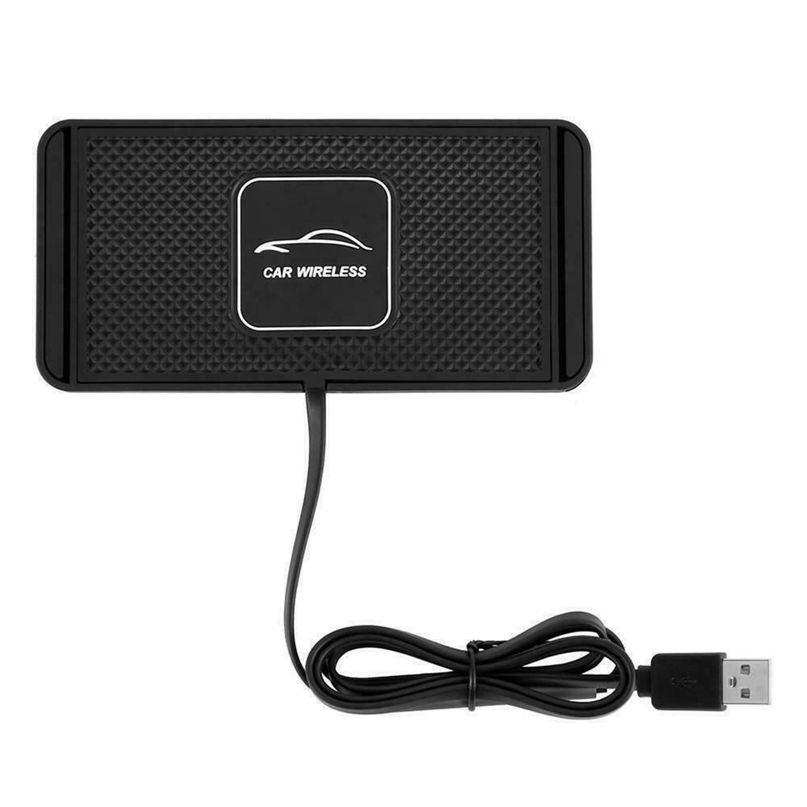 TKSE Car QI Wireless Fast Charging Mat – Non-Slip Phone Holder for Samsung
