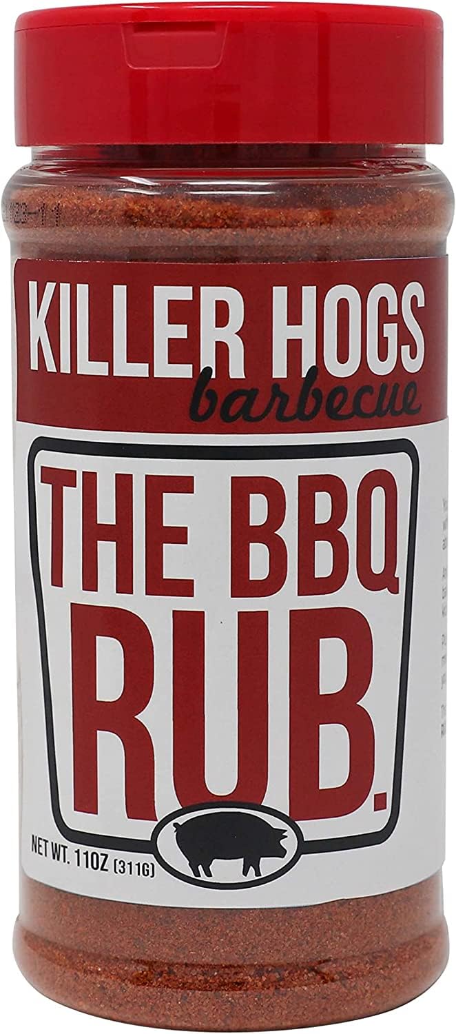 Killer Hogs The BBQ Rub – Balanced Dry Rub Meat Seasoning, 11oz