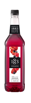 1883 Maison Routin Pomegranate Syrup – 1L Gourmet Cocktail Mixer