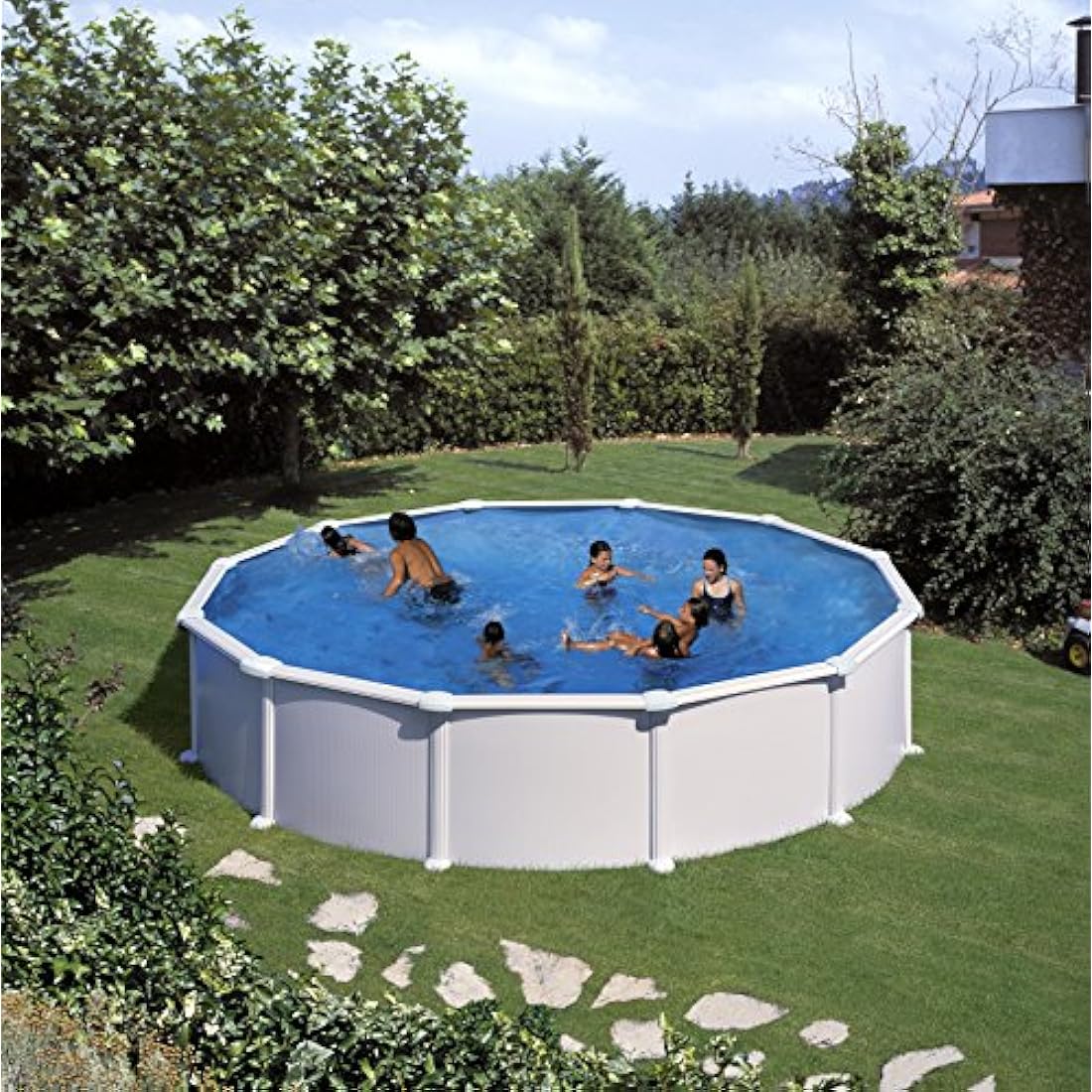Gre Liner para Piscinas Redondas Diámetro 400 cm x 90 cm – Azul