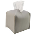 Ulife Mall Tissue Box Cover, Modern PU Leather Square Tissue Box Holder Delicate Decorative Tissues Dispenser Cube Napkin Organizer Holder for - image 1