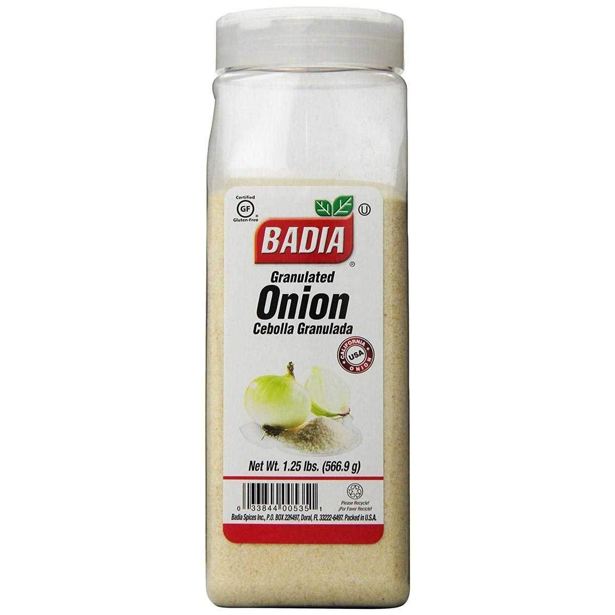 Badia Granulated Onion Powder – 1.25 lbs Bulk Cooking Seasoning