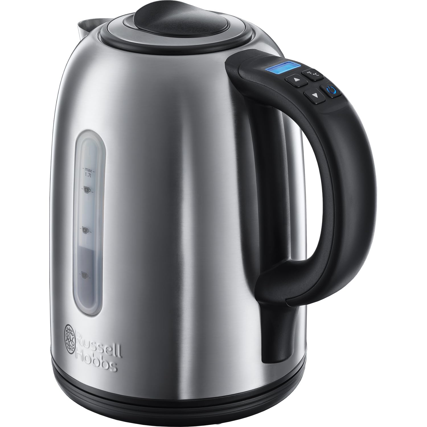 Russell Hobbs Electric Kettle – 1.7L Quiet Boil & Digital Control