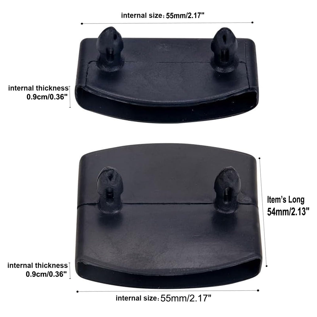 36 Pcs Bed Slat Holders Kit - Plastic Bed Slat Caps & Centre Caps - Side Slat Brackets 55mm x 9mm Inside - image 2