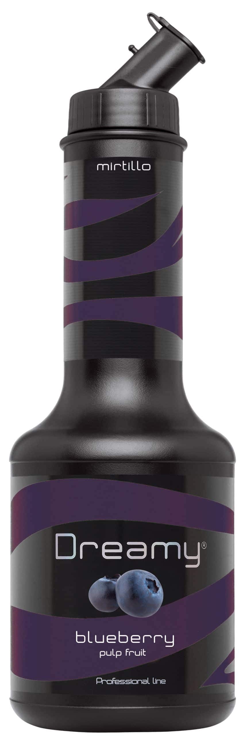 Dreamy Blueberry Pulp Cocktail Syrup – 95cl Fruit Puree for Smoothies