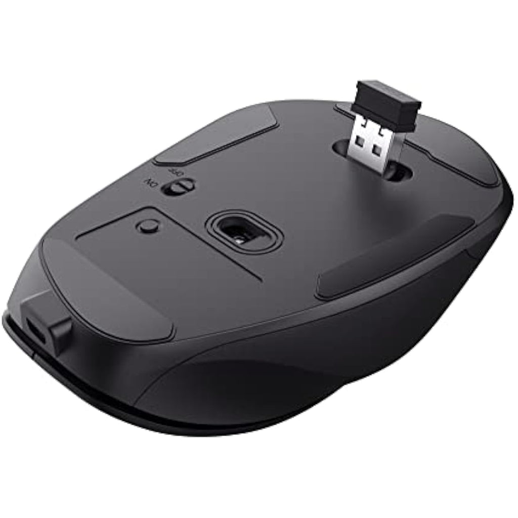 Trust Fyda Ergonomic Wireless Mouse – Rechargeable & Sustainable