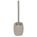 MSV Malua Toilet Brush – Modern Beige Polyresin & Stainless Steel