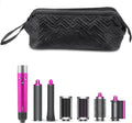 Yuhtech Travel Bag for Dyson Airwrap & Shark Flexstyle - Waterproof PU Leather