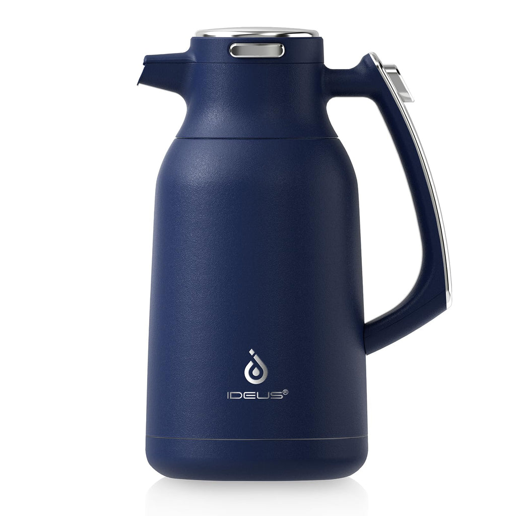 IDEUS 68oz Vacuum Insulated Coffee Carafe | Stainless Steel Thermal Pot