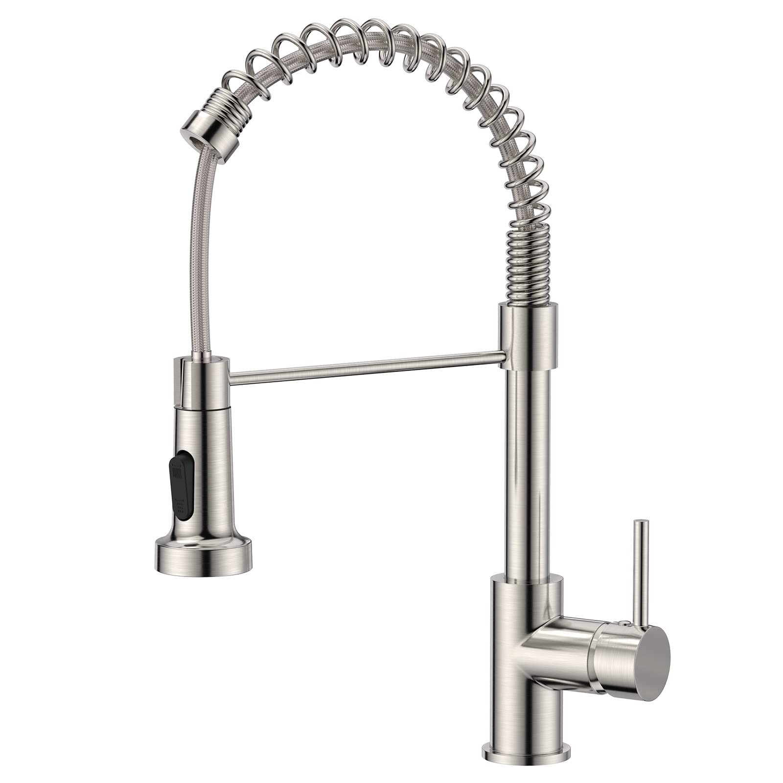 FORIOUS Kitchen Sink Mixer Tap | Stainless Steel Commercial Faucet