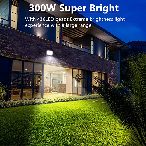Tayire 300W LED Floodlight – 30000LM IP65 Waterproof Security Light