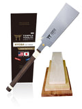 Temple Tool Co. Ryoba Japanese Hand Saw – 9.5" Pull Saw for Carpentry