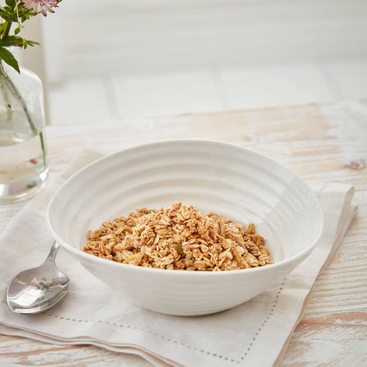 Sophie Conran for Portmeirion White Porcelain Cereal Bowls - Set of 4