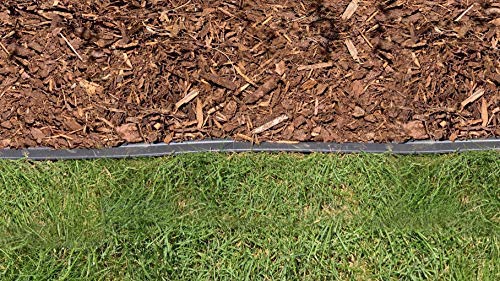 Replast Recycled Plastic Lawn Edging - 12m Garden Border (125mm x 4mm)