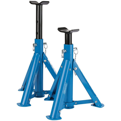 Jolof Store 2 Tonne Axle Stands | Folding Adjustable Height Lifting Tool
