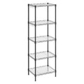 SONGMICS 5-Tier Wire Shelving Unit | Adjustable Metal Storage Rack