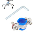 NICENEEDED 2 Pcs Fix Sinking Office Chair, Stainless Steel Office Chair for Stop Sinking