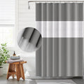 Funria Waterproof Shower Curtain | Mildew Resistant PEVA – 180x200cm