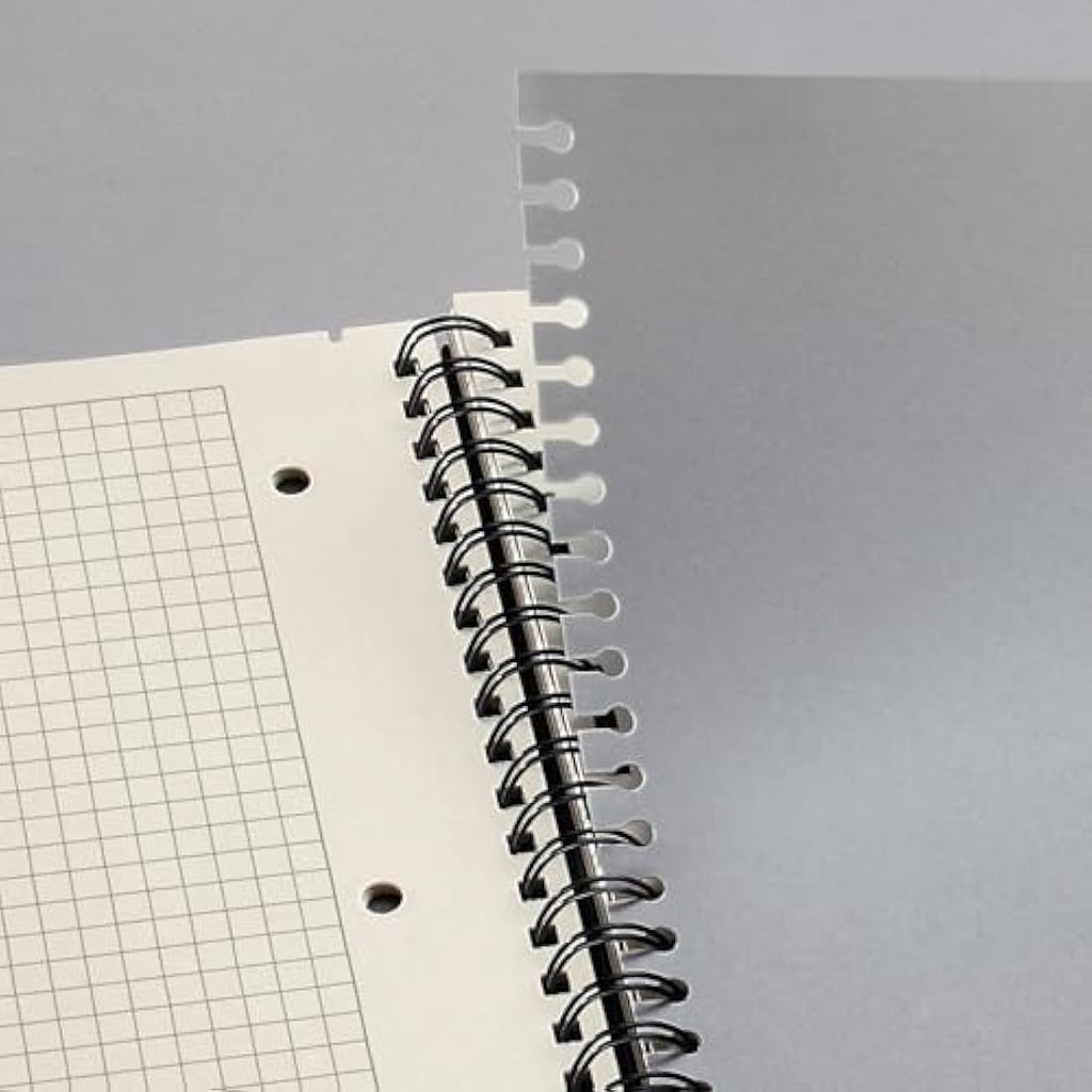 Sigel Conceptum A4 Spiral Notepad | Squared Hardcover - 3 Pack