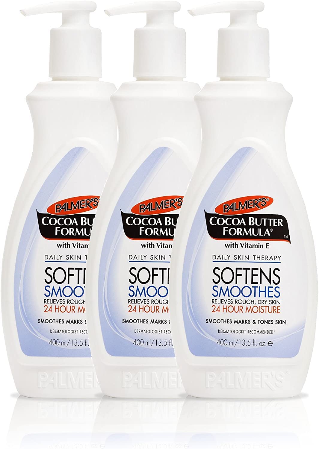 Palmer's Cocoa Butter Formula Body Lotion for Dry Skin, 400ml - 3 Pack