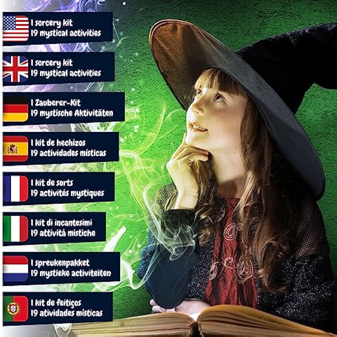 Science4you Wizard Science Kit – 19 STEM Magic Activities for Kids 8+