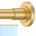 CorkLatta Gold Shower Curtain Rod – 31-80" Adjustable Stainless Steel