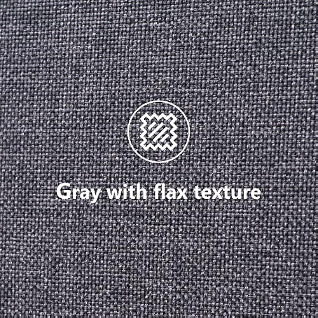 Merax 3FT Single Upholstered Bed Frame | Grey Linen Wingback Bed