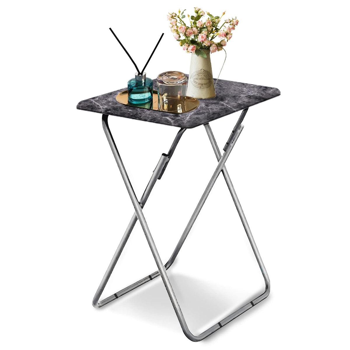 Small Folding Table, Foldable Table, TV Tray Table, Sofa Table, End Table - image 1