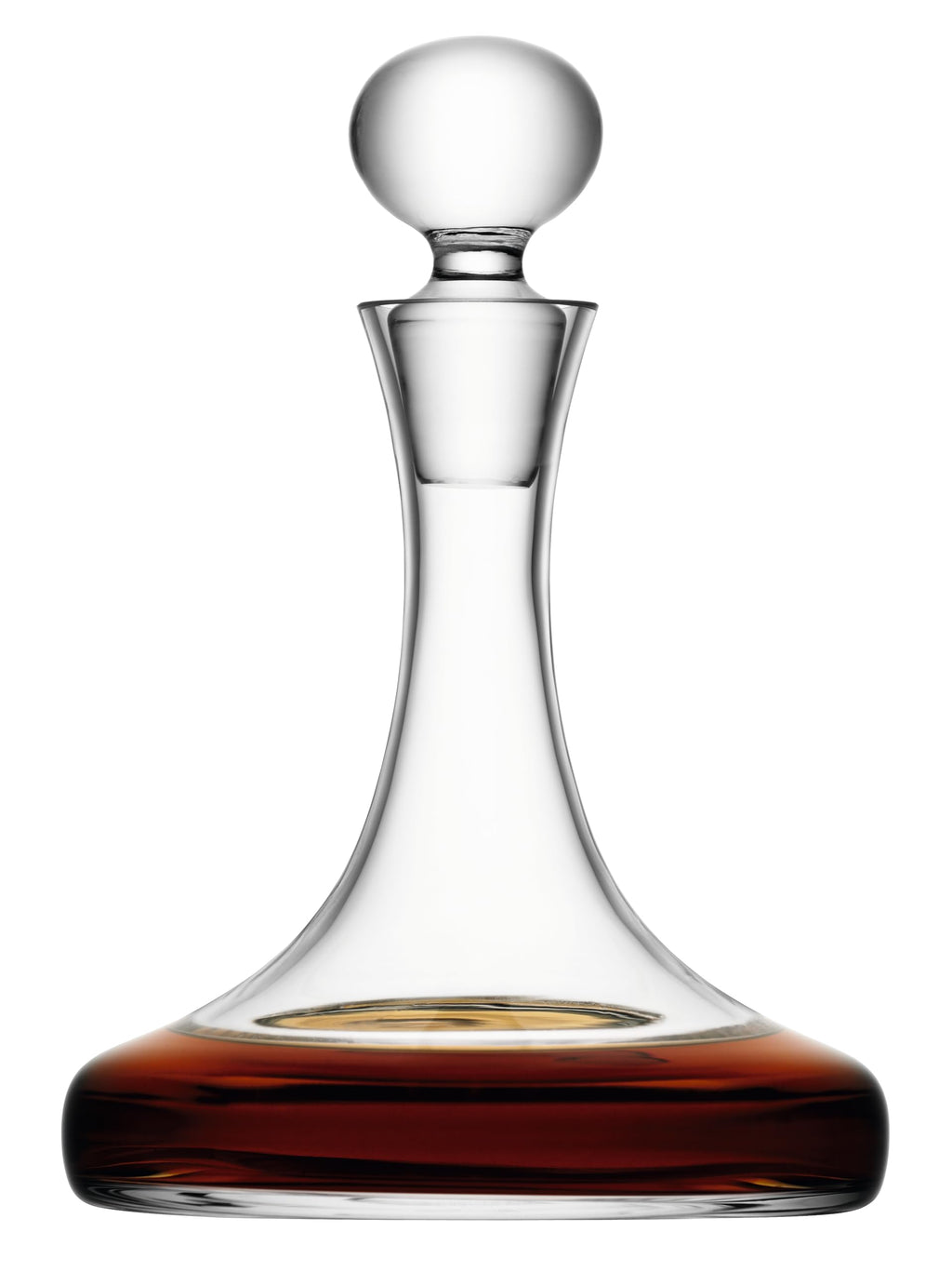 LSA International Bar Ships Decanter - 1L Handmade Glassware - Clear