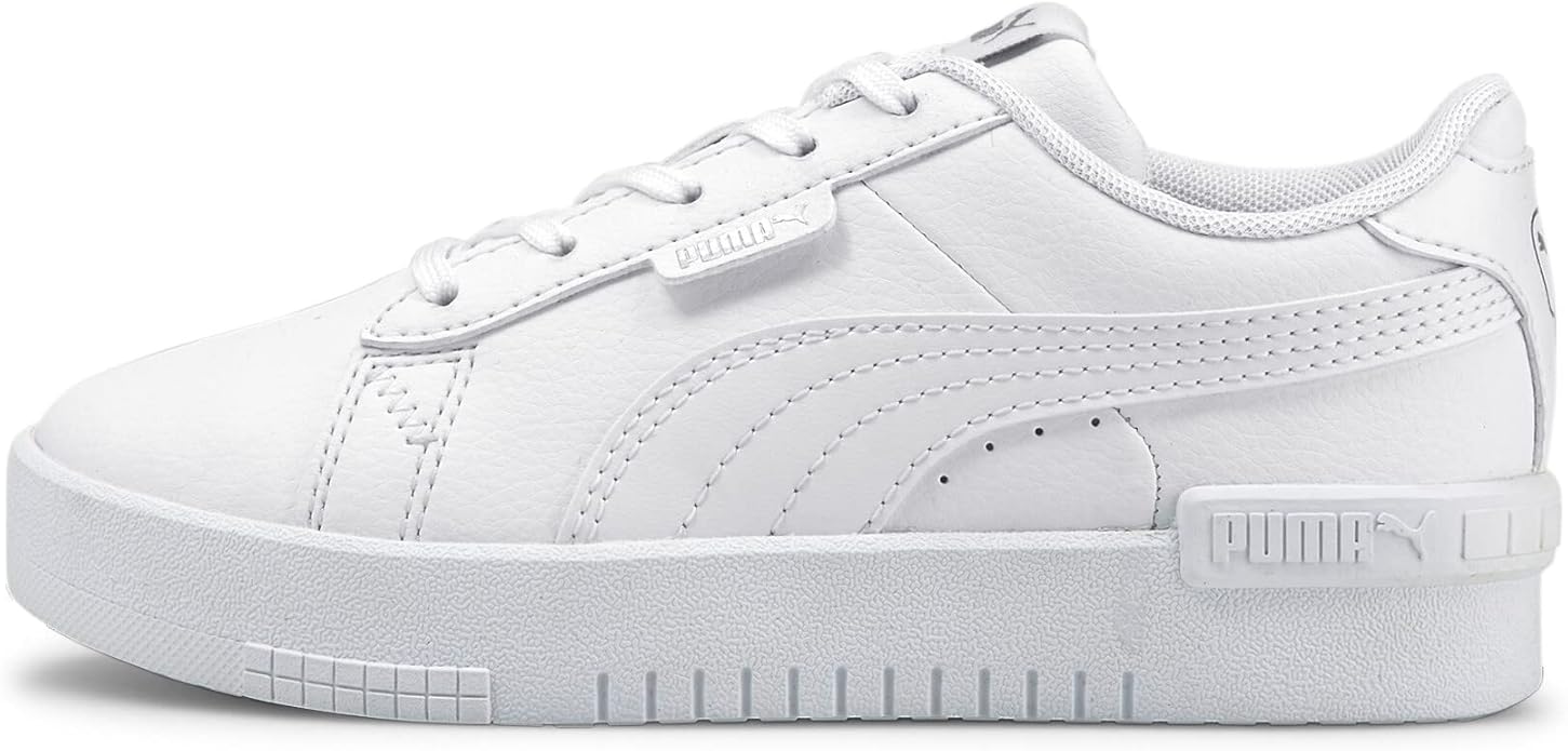 PUMA Jada Women's Leather Trainers – Tennis Inspired Casual Shoes