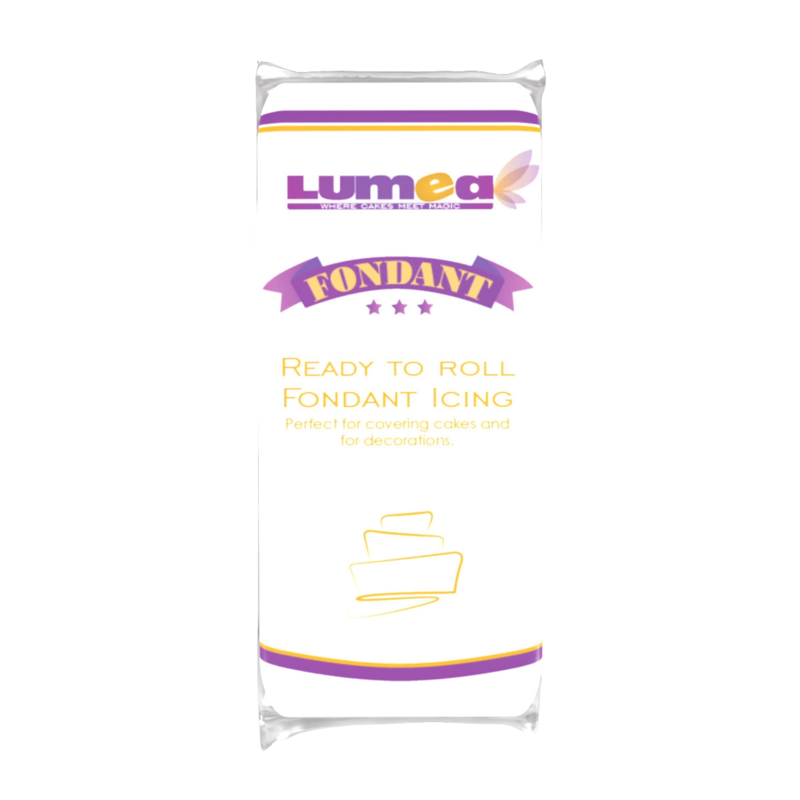 Dekozauber24 White Fondant Icing 1kg – Ready to Roll Cake Decor