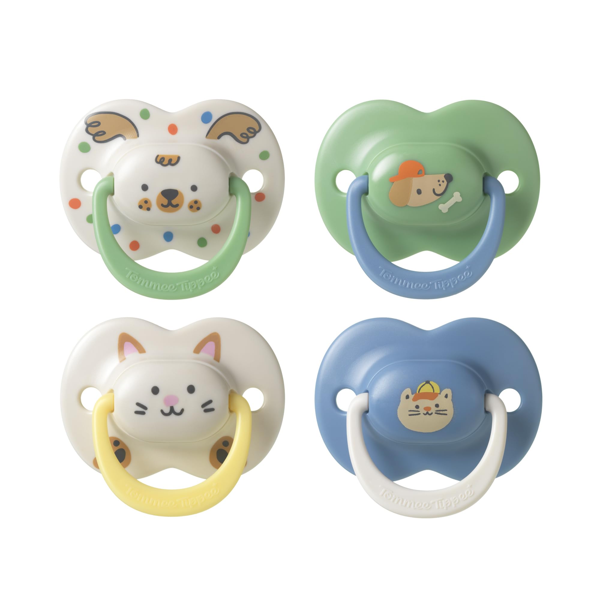 Tommee Tippee Ultimate Fit Orthodontic Soothers, 18-36m, 4 Pack