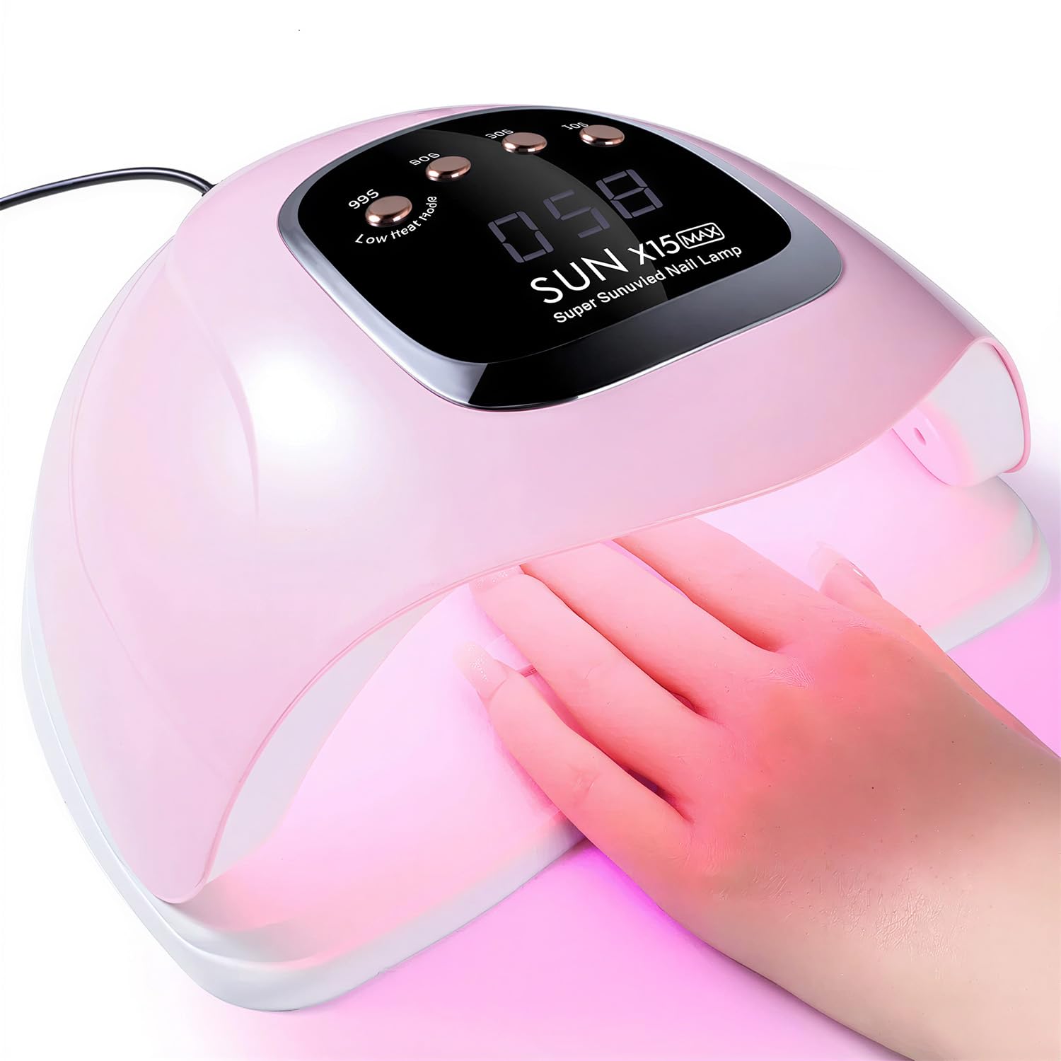 UV LED Nail Lamp – 280W Sun X15 Max Fast Curing Dryer