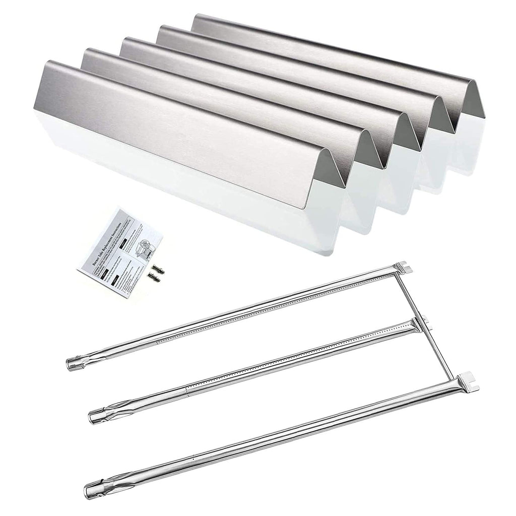 GFTIME Stainless Steel Burner & Flavorizer Bars for Weber Spirit E310 E320