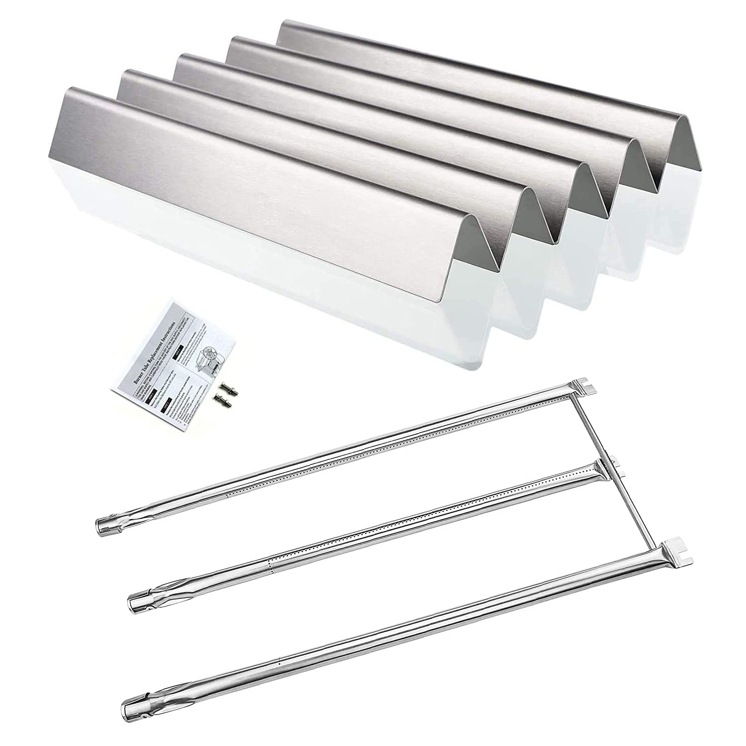 GFTIME Stainless Steel Burner & Flavorizer Bars for Weber Spirit E310 E320