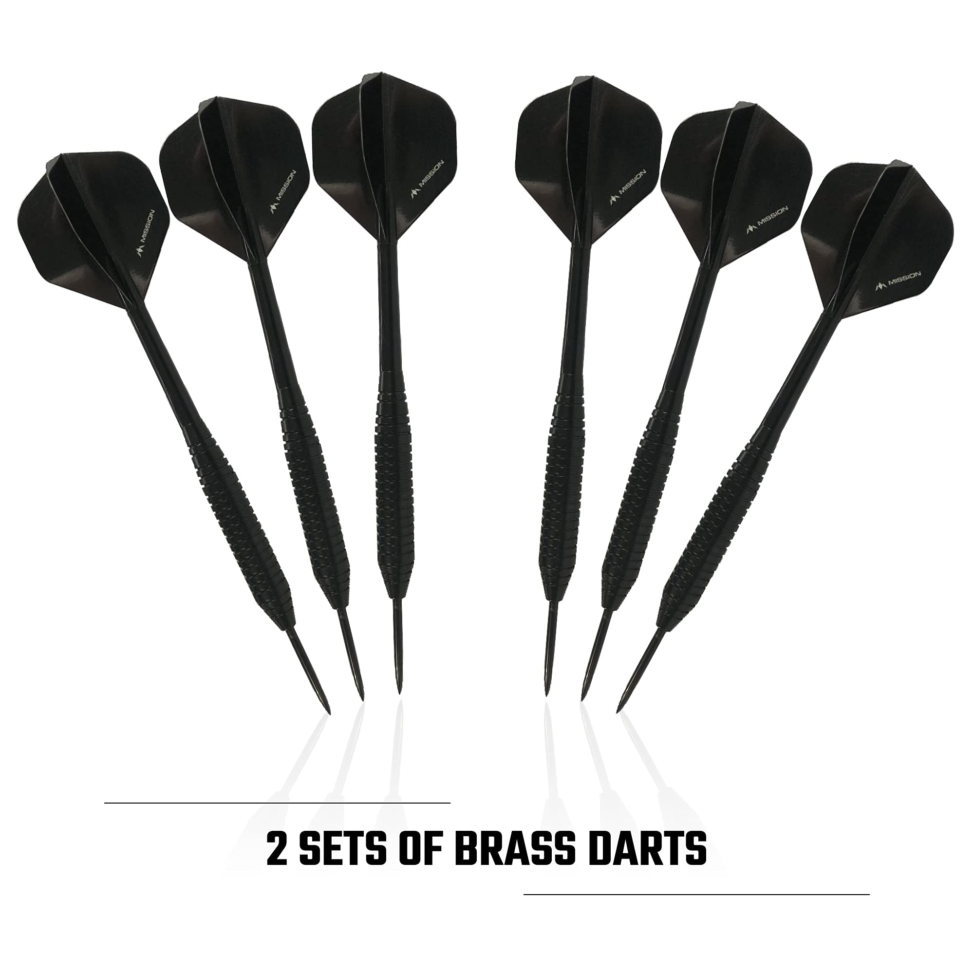 Mission Darts Home Centre Bundle | Dartboard, Jigsaw Surround & 2 Sets