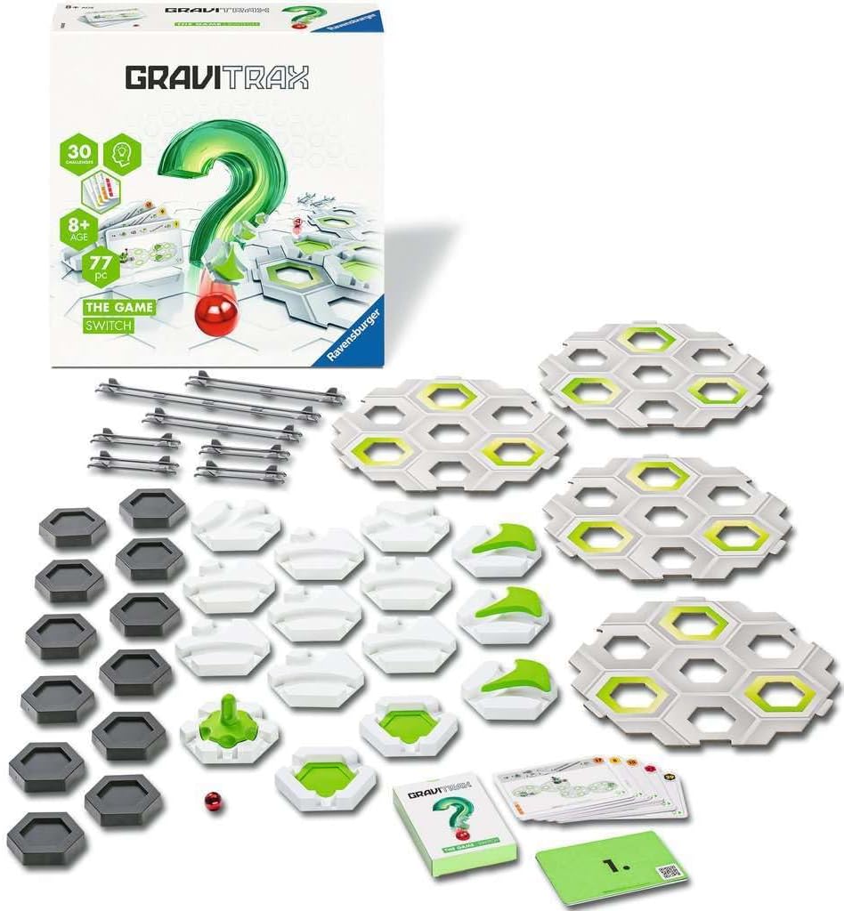 Ravensburger GraviTrax The Game Switch – Logic Puzzle Marble Run Set
