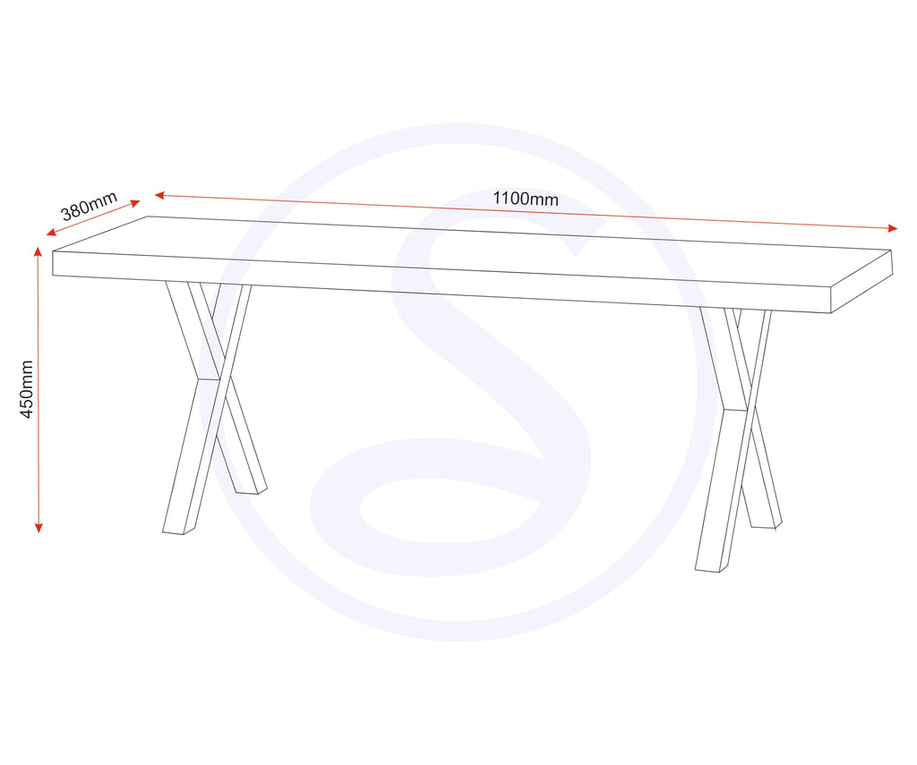 Seconique Buxton Dining Bench Set In Light Oak Effect/Black - image 3