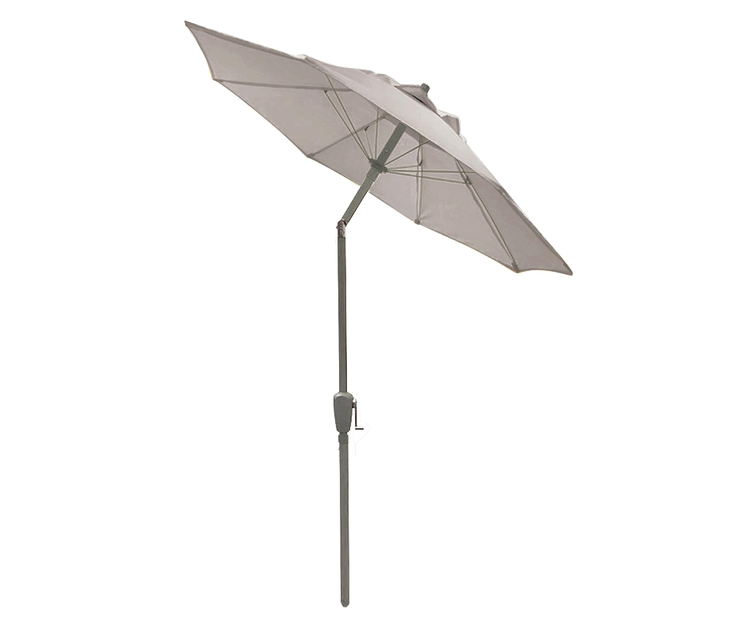 Dehner Kos Parasol – 150cm Turquoise Aluminium Garden Umbrella